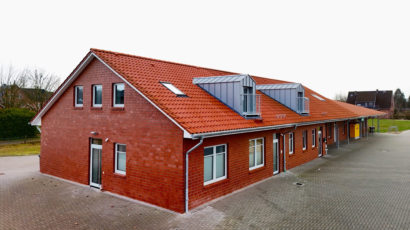 Zugang Parkplatz