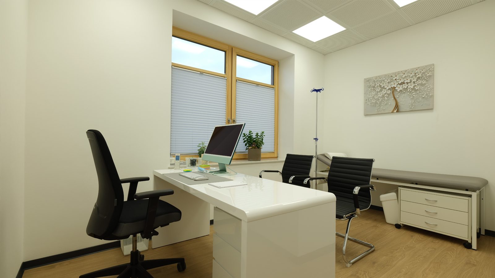 Sprechzimmer Arztpraxis